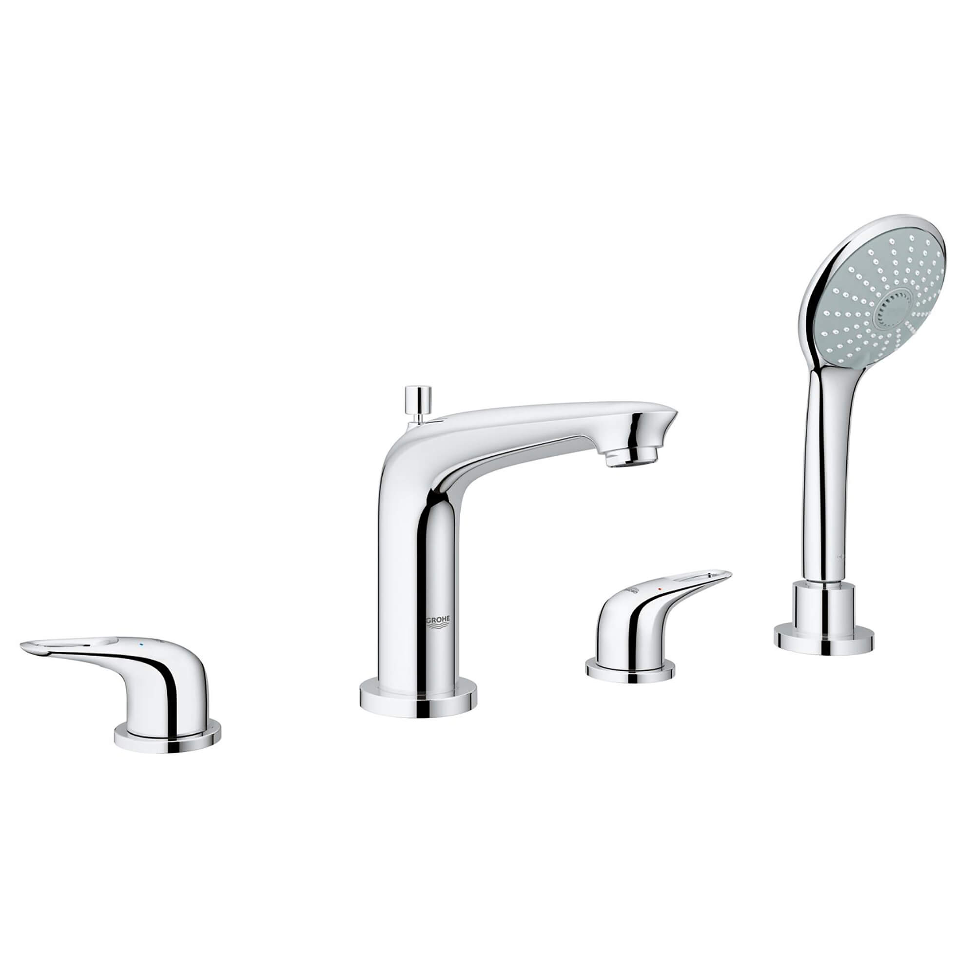 Roman Tub Filler with 9.5 L/min (2.5 gpm) Personal Hand Shower